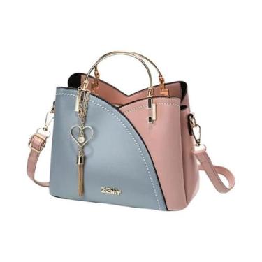 Imagem de Bolsa De Moda Feminina De Grande Capacidade Com Design Em Cores Contra