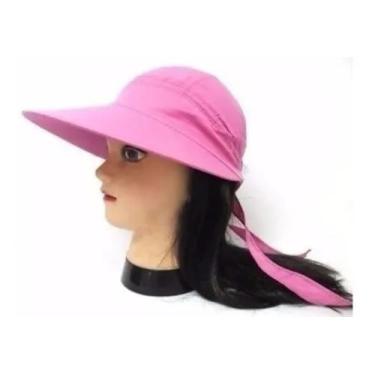 Imagem de Chapéu Viseira Boné Feminino - Diversos (praia, Piscina) - Trends, Ros