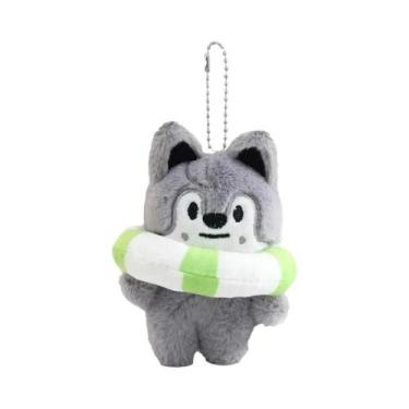 Imagem de Chaveiro De Pelúcia SKZOO Seoul FM Week: Boneco De Cachorro, Gato E Po
