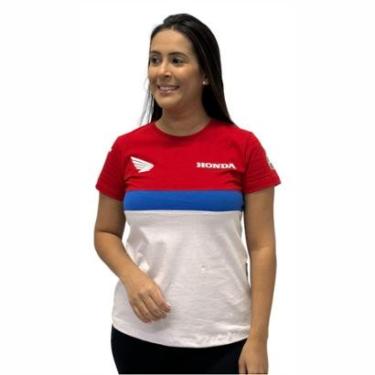 Imagem de CAMISETA BABY LOOK FEMININA HONDA RACING HRC RR MOTOGP-Masculino