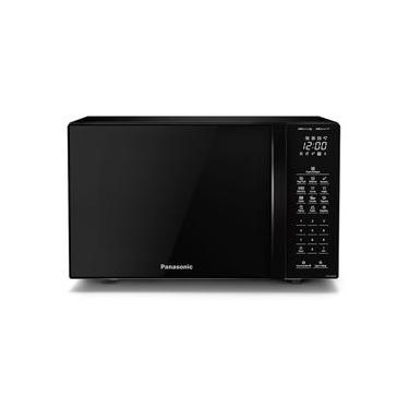 Imagem de Microondas Panasonic  Dupla Refeição 34L Black Glass - NN-ST66NBRU