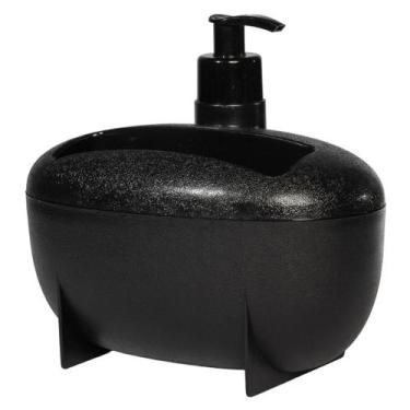 Imagem de Porta Detergente e Bucha 500ml Preto - Giotto