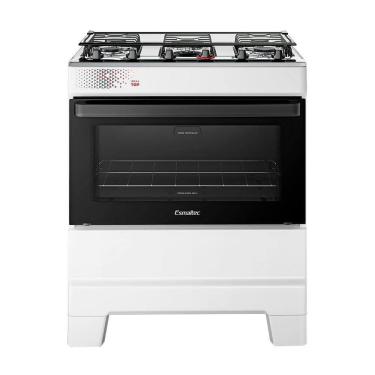 Imagem de Fogão de Mesa Esmaltec 5 Bocas T5IAB Ideal Top - 5122 Acendimento Automático, Branco, Bivolt