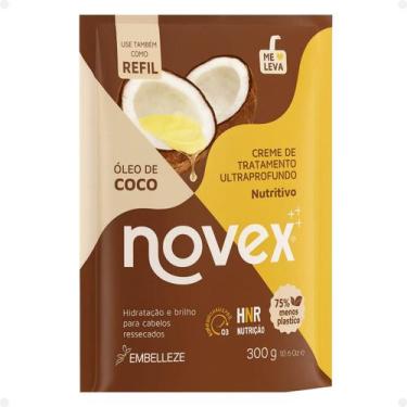 Imagem de Creme de Tratamento Novex Óleo de Coco Nutritivo 300g - EMBELLEZE