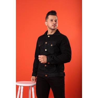 Imagem de blazer masculino slim fit - DEBATT, Jaqueta preta, XG