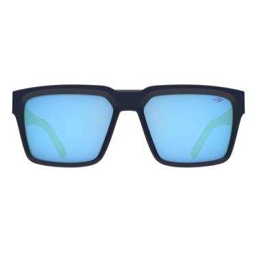 Imagem de Óculos Solar Mormaii Miami M0158k3397 Azul Fosco Lente Azul Espelhada 