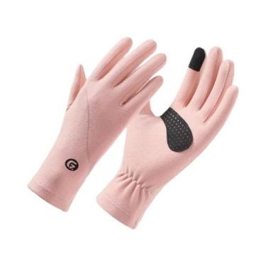 Imagem de Luvas Femininas De Inverno Com Tela Sensível Ao Toque, Quentes, À Prov