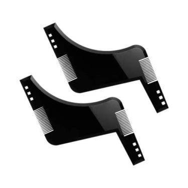 Imagem de Régua De Estilização De Barba Masculina, Pente E Molde Para Modelagem 