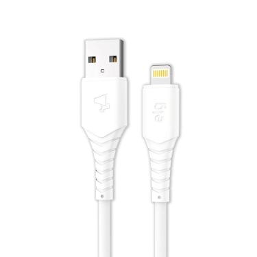 Imagem de Cabo Elg Usb-a Para Lightning 2.4a 12w De 1m L810 - Branco