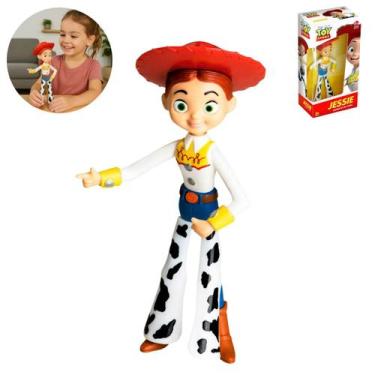Imagem de Boneca Menina Vinil Toy Story Disney Jessie Vaqueira Cowboy - Líder