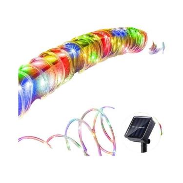 Imagem de Luz Solar Tubular À Prova d'Água Para Exterior, Luzes De Fada LED Com 