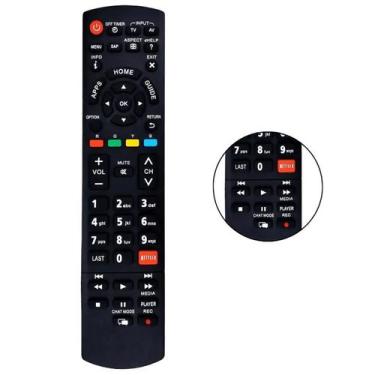 Imagem de Controle Remoto para Tv Lcd Panasonic Viera TC-39AS600B - Mbtech WLW