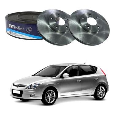 Imagem de Par Disco Freio Dianteiro Mds I30 2.0 2009 A 2012