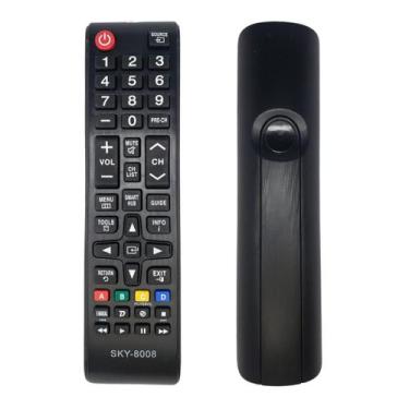 Imagem de Controle Compatível Com Samsung Smart TV Universal Pilhas  - Muki
