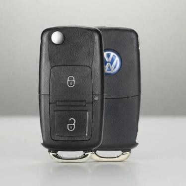 Imagem de Capa Chave Canivete Vw Fox Golf Saveiro 2009 2010 2011 2012 - Congratu