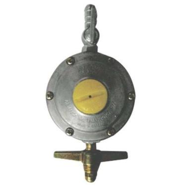 Imagem de Regulador de Gás Doméstico 506-01 2KG-H para Botijão GLP 13KG Modelo Robusto para Uso Residencial