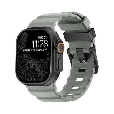 Imagem de Pulseira De Silicone Trail De 49mm 46mm 45mm 44mm Para Apple Watch Ult