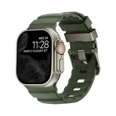 Imagem de Pulseira De Silicone Trail De 49mm 46mm 45mm 44mm Para Apple Watch Ult