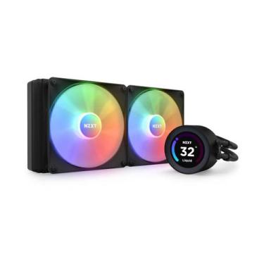 Imagem de Water Cooler NZXT Kraken Elite RGB 280mm Display LCD - RL-KR28E-B1 Pre