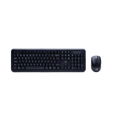 Imagem de Kit Teclado e Mouse sem Fio Maxprint Exagon - Wireless - ABNT2 - 1200d