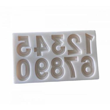 Imagem de Molde de Silicone Número 609 - Max Festas