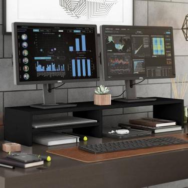 Imagem de Suporte Stand Base Para Monitor Laptop Soft Elevado 95cm em MDF com 01