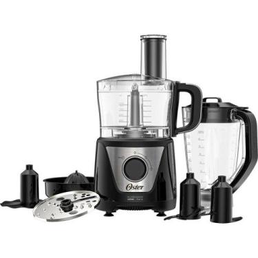 Imagem de Multiprocessador De Alimentos 7 Em 1 127V Oster Preto, 110V