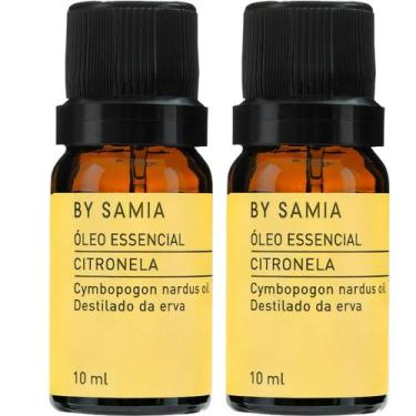 Imagem de Óleo Essencial De Citronela 100% Puro 10ml By Samia - Repelente Natura