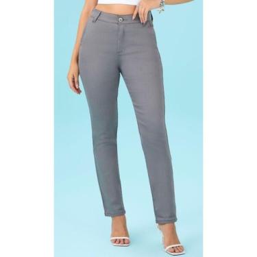 Imagem de Calça feminina de sarja social bolso faca 76464 - L.Seven, 42