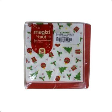 Imagem de Guardanapo De Papel C/20 Un 25x25cm Decorativo Mesa Natal - Tuut