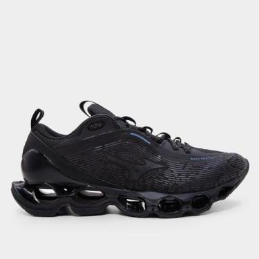 Imagem de Tênis Mizuni Wave Prophecy 13.2 - Mizuno, Preto, Cinza, 39