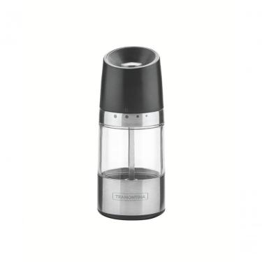 Imagem de Moedor para Sal Ou Pimenta 61653100 em Acrílico e Aço Inox com Moagem Ajustável para Mesa Tramontina