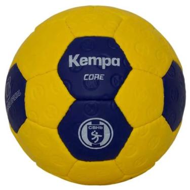 Imagem de BOLA DE HANDEBOL KEMPA CORE TAMANHO 02 - Amarelo e Azul