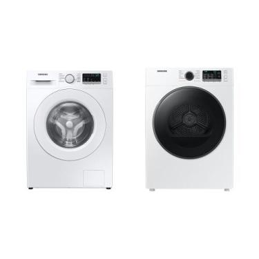 Imagem de Lavadora Samsung 11kgs WW11T 120 + Secadora Samsung 12kgs DV12B 220, B