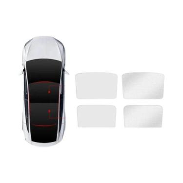 Imagem de Protetor Solar UV Para Teto Solar Interno Do Tesla Model Y 2020-2026 J
