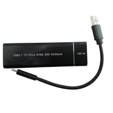 Imagem de Case M.2 NVMe 2 em 1 USB + Type-C  Gaveta Externa para SSD - INFOKIT