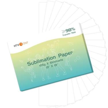 Imagem de Papel de Sublimação HTVRONT 33x38 cm - 150 folhas