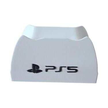Imagem de Suporte para Controle PS5 DualSense Organizador Gamer Cor:Branco - S.P