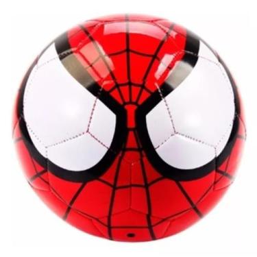 Imagem de Bola De Futebol N5 Society Homem Aranhamaterial sintético - BBLK