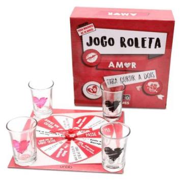 Cassino Roleta Jogo Shot - Drink 16 Copos Bebida Destilado em