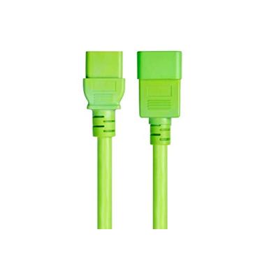 Imagem de Monoprice Cabo de extensão de alimentação 12AWG - 1,8 m - Verde 20A (IEC 60320 C19 para IEC 60320 C20)