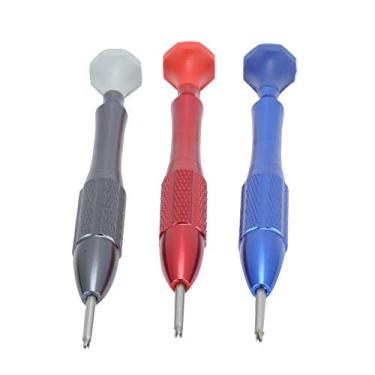 Imagem de Relógio Shocks Struts Damper Removal Tool, chave de fenda de relógio, 3 unidades de reparo de relógio portátil para relojoeiro trabalhador relojoeiro