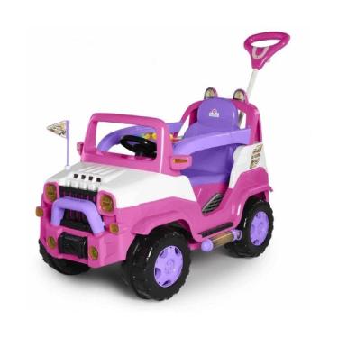 Imagem de Mini Veículo Infantil Diipi Rosa da Calesita Tateti 1028