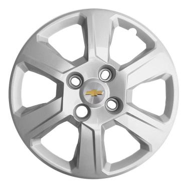 Imagem de Kit 4X Calota Gm Montana Aro 14 Emblema 370Cb