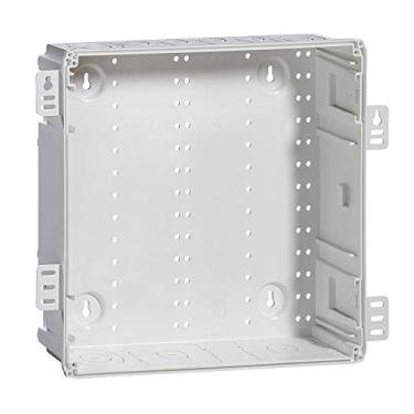 Imagem de Leviton 49605-14E 35.6 cm Centro de mídia estruturado sem fio, apenas caixa, branco
