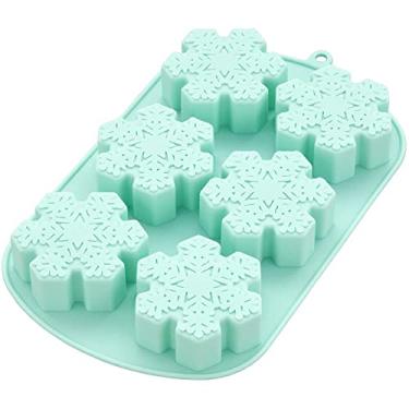 Imagem de WILTON Molde de floco de neve de silicone, 1 EA