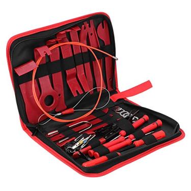 Imagem de Kit de ferramentas para remoção de acabamento interno de carro 39 peças para remoção de acabamento interno do carro para painel de porta de áudio