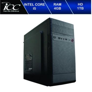 Imagem de Computador  Icc Iv2542kw Intel Core I5 3.2 Ghz 4Gb Hd 1Tb Kit Multimíd