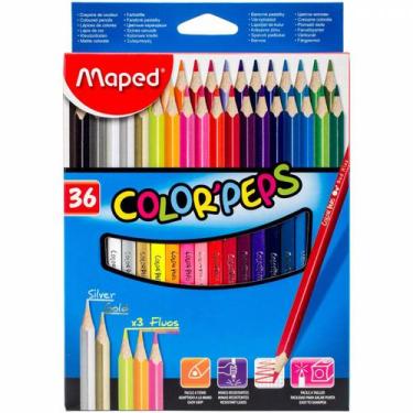 Imagem de Lápis De Cor 36 Cores Maped Color Peps