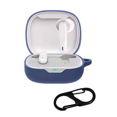 Imagem de TECKEEN Capa protetora de fone de ouvido de silicone capa antipoeira resistente ao desgaste para JBL-W300TWS